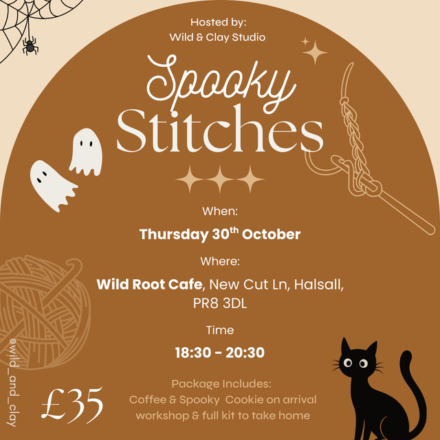 Spooky Stitches - Crochet Workshop