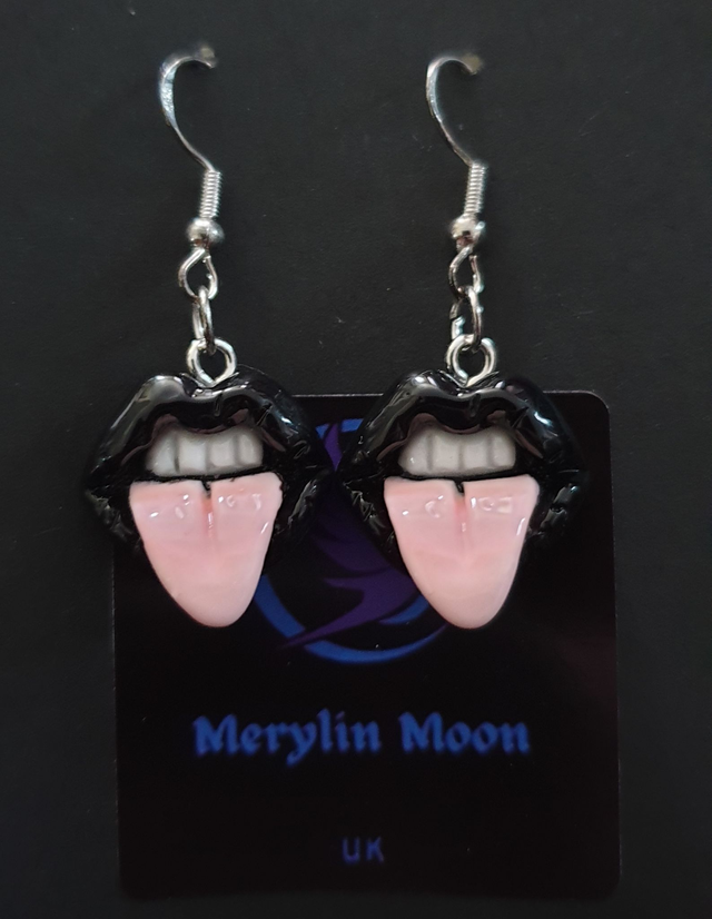 Luscious Lips Earrings
