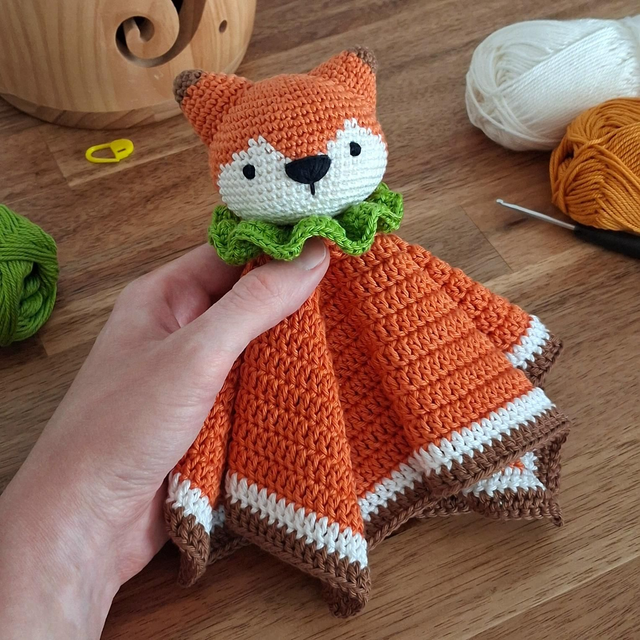 Doudou Renard Citrouille