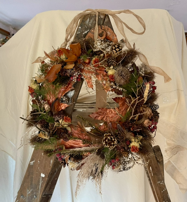 luxury autumn wreath 