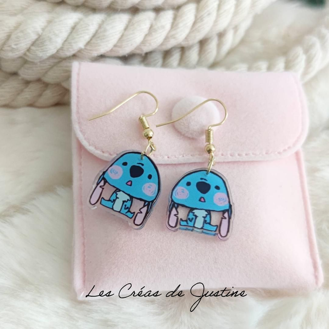 Boucles d&#039;oreilles stitch 