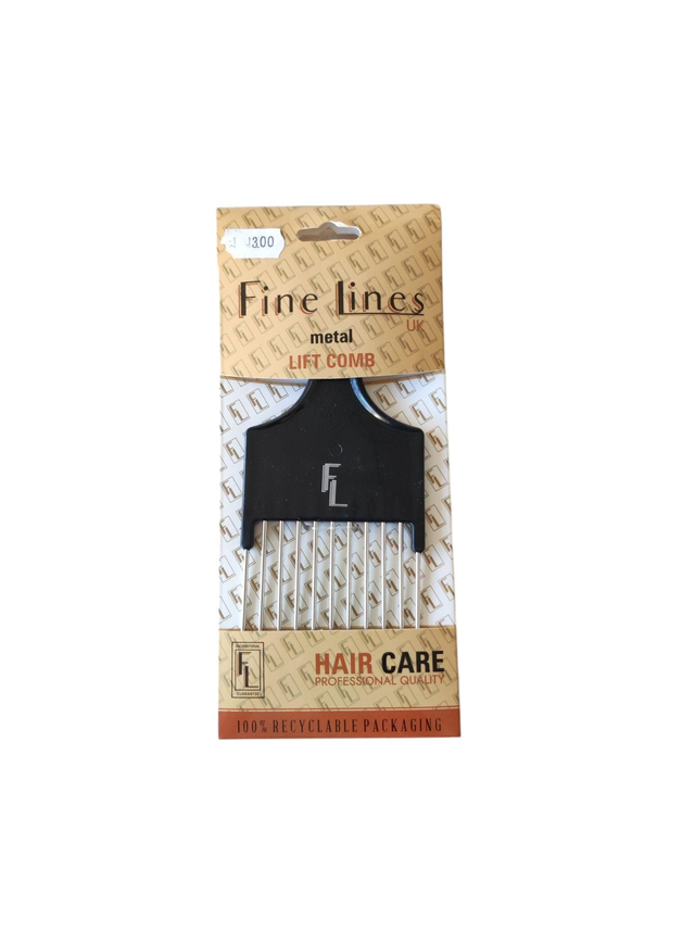 Peigne afro metal