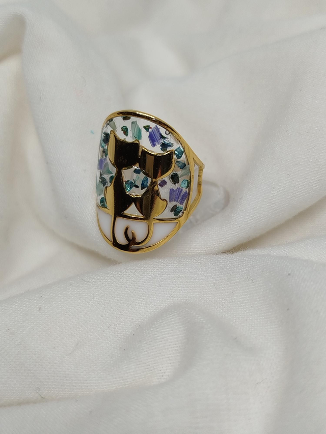 Bague Duchesse coloris bleu
