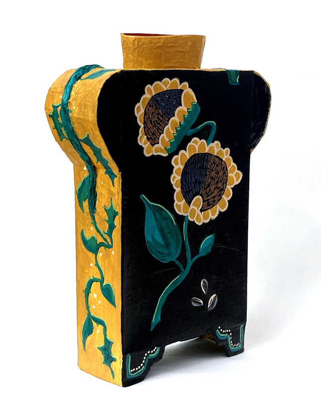 Sunflower and Swan vessel