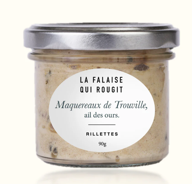 Rillette de Maquereaux et ail des ours 90g Falaise qui rougit