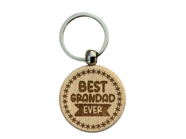 Best Grandad Ever Keyring
