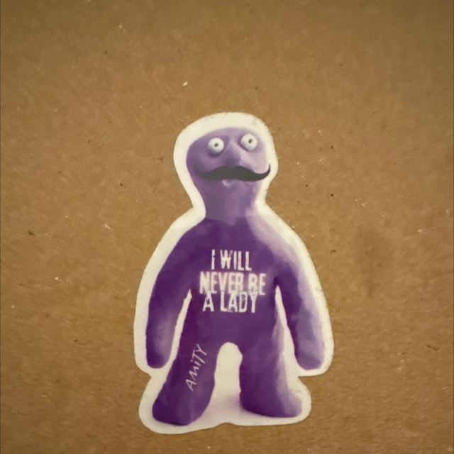 Never Be A Lady PLASTICINE