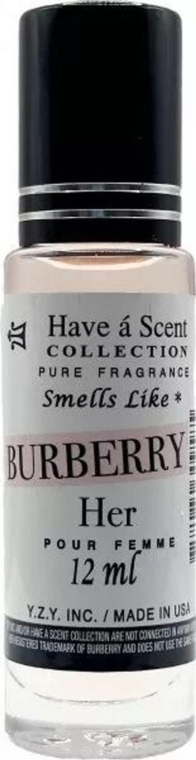 HEAVEN SCENT: ROLLER - INSPIRED BY BURBERRY HER (W) 12ML