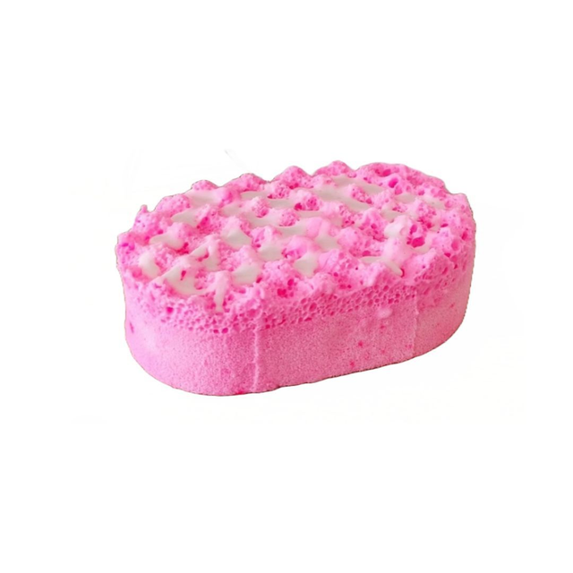 MARSHMALLOW &amp; PINK LYCHEE SOAP SPONGE