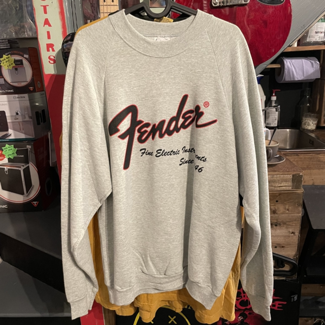 Fender Fine Electric Instruments Since 1946 Sweatshirt Grey / Black &amp; Red Logo - Solidbody Gear