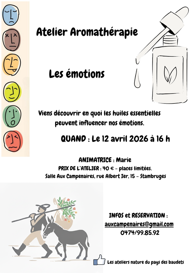 Huiles essentielles et émotions