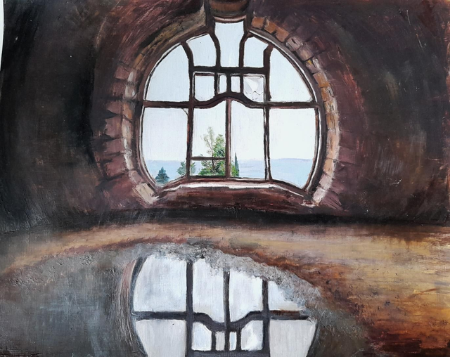 Broken Reflection - limited edition Gilcée print on Inova paper