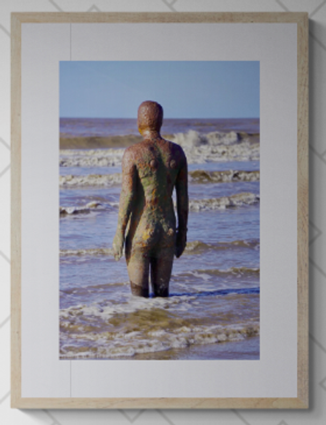 Iron Man amongst the waves - Print