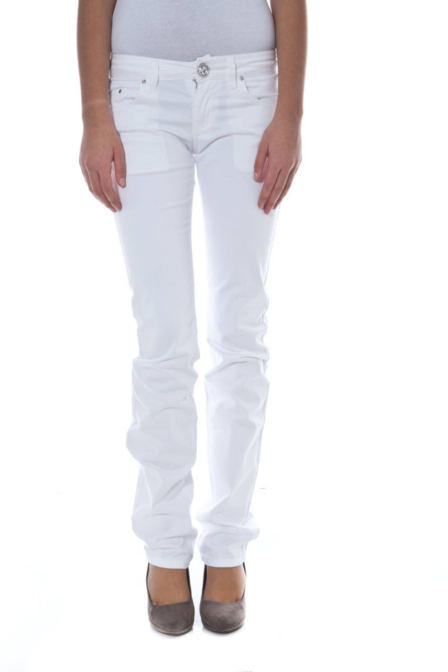 PHARD PANTALONE DONNA BIANCO
