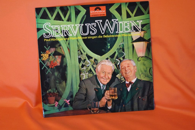 Vinyl LP Paul Hörbiger & Hans Moser "Servus Wien"