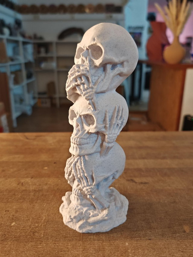 Three Wise Skulls (Dekorplastik)