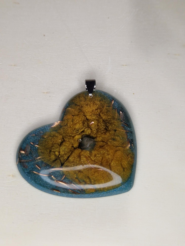 Orgonite, pendentif / 031