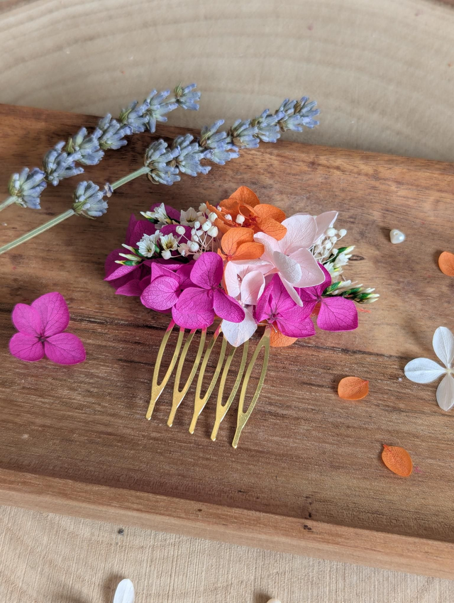 Peigne a cheveux M - Peachy Pinky