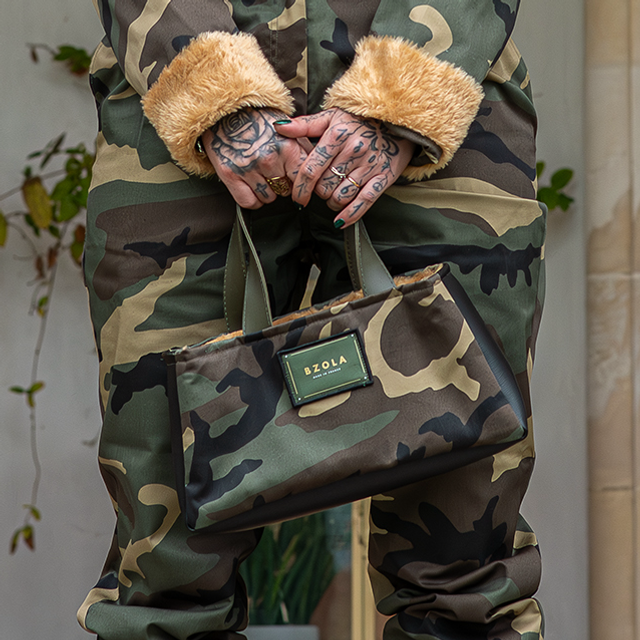 Camouflage - Sac à main pour femme 