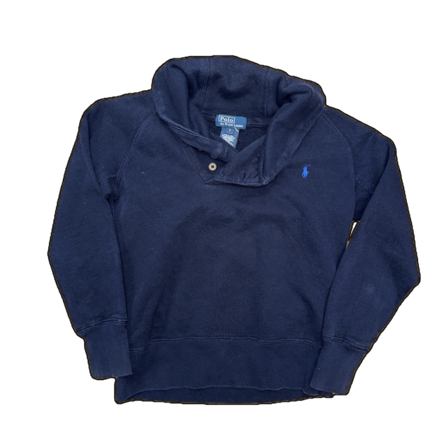 Ralph Lauren Kids 1/4 Button Jumper - 7Y