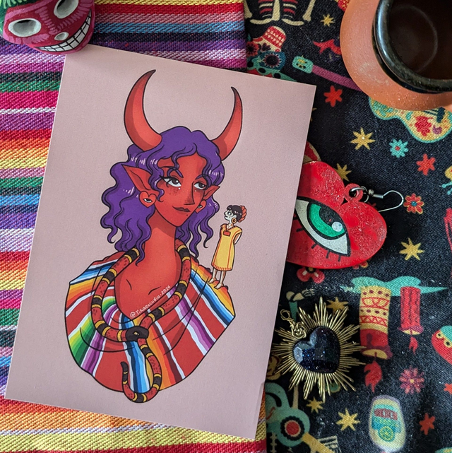 Carte postale Soledad la diablesse 