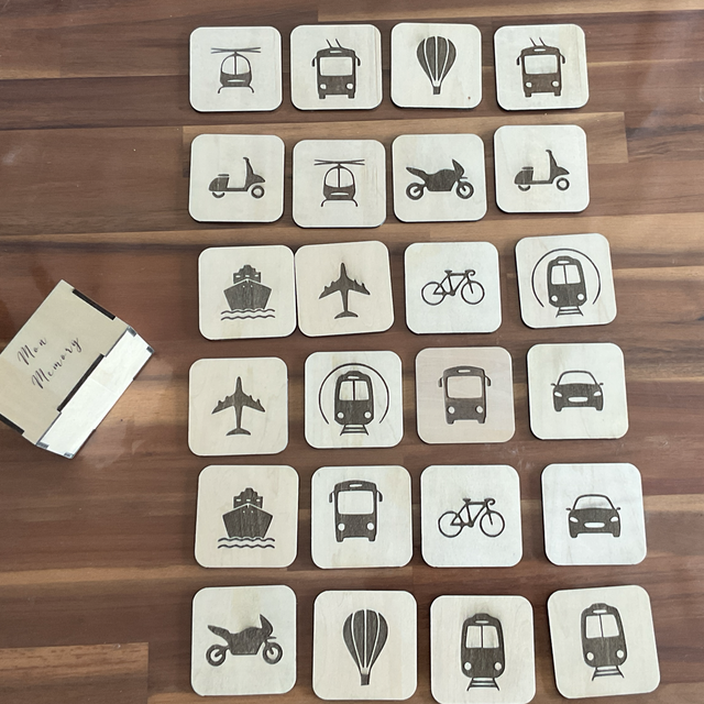 Mon memory véhicules 