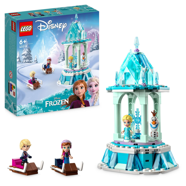 LEGO 43218 Disney Annas und Elsas magisches Karussell