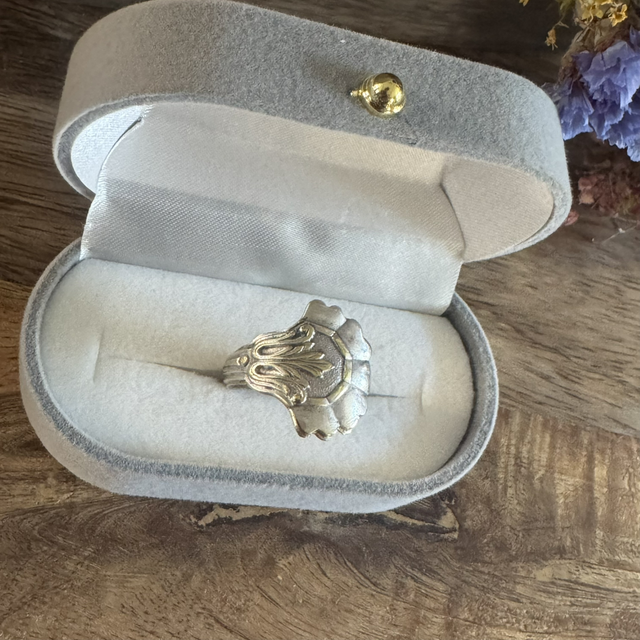 Bague PIÈCE RARE pince à sucre 2