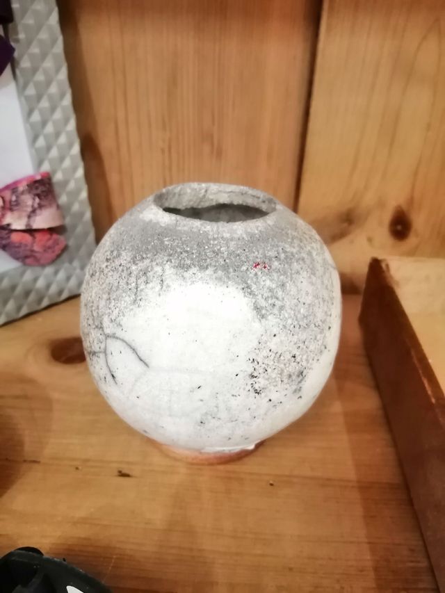 Vase Petite boule blanche