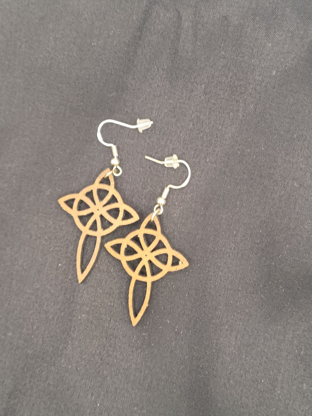 Boucles d'Oreilles Croix Celte