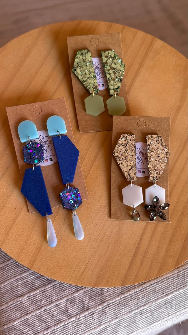 Brincos Party Assimétricos