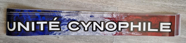 Sticker bande UNITÉ CYNOPHILE 
