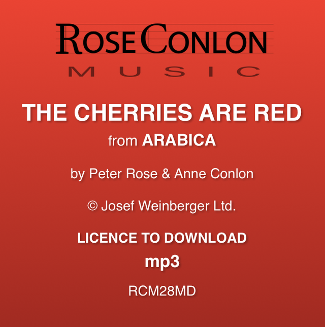 THE CHERRIES ARE RED  (from Arabica by Peter Rose &amp; Anne Conlon)