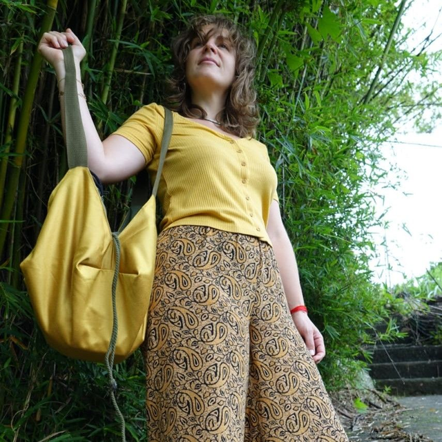 Sac besace, OSTARA Jaune d'or