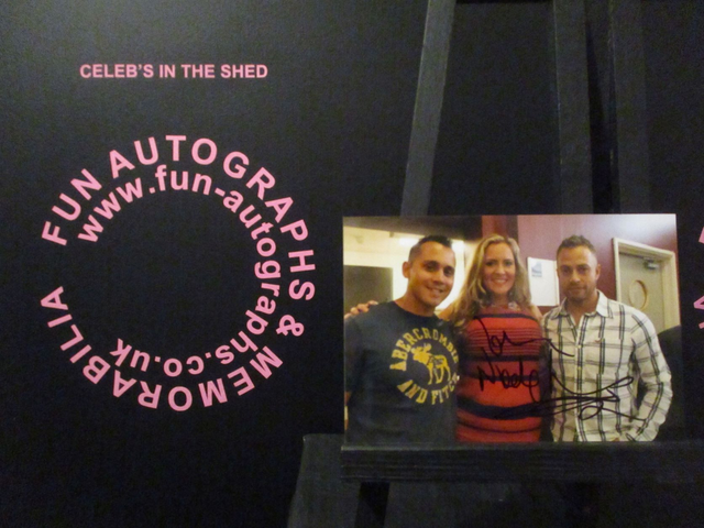 Nicole Faraday Authentic Autographed 6x4 Our Facing Photograph (W)