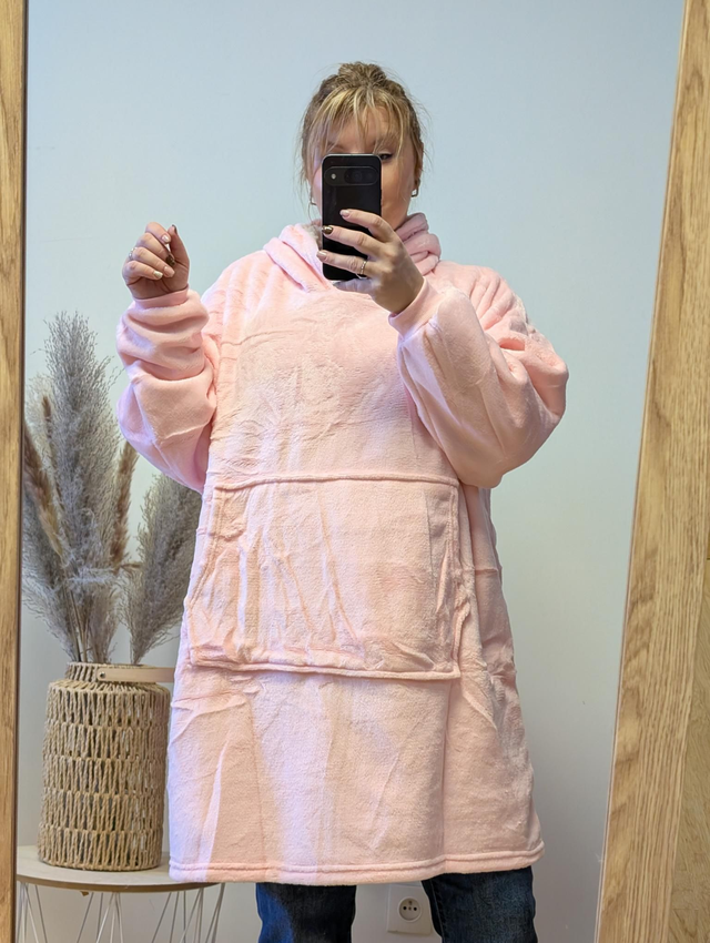 Pull Pilou rose TU 42/48