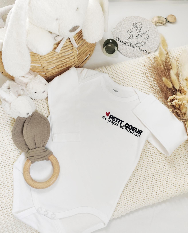 Body Petit cœur de papa et maman ❤️