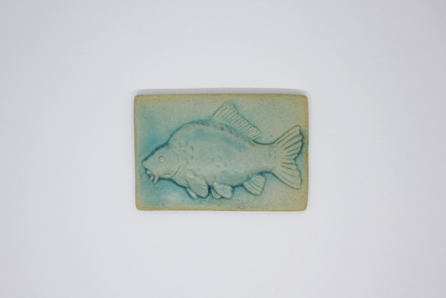 Karpfen türkis matt