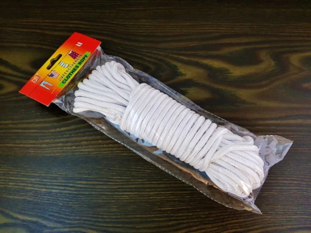 Corde 15m x 7mm blanche