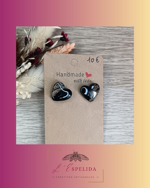 Sweeties noires pailletées 