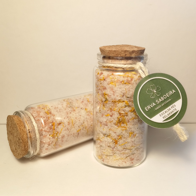 Escalda pés relaxante