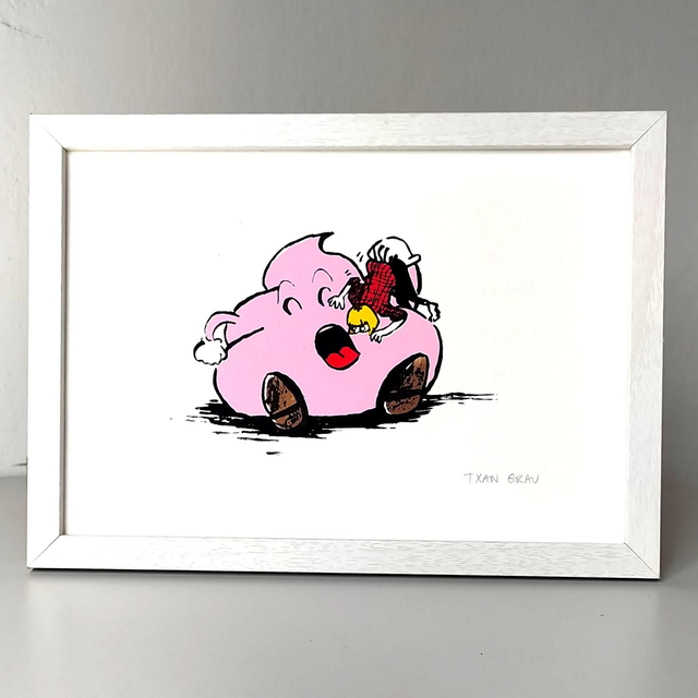 SERIGRAFIA TXAN GRAU