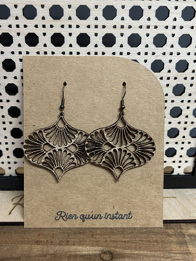 Boucles d’oreilles “Arabesques&quot;