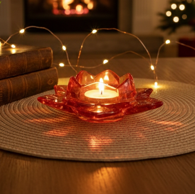 Bougeoir "Lotus Sérénité