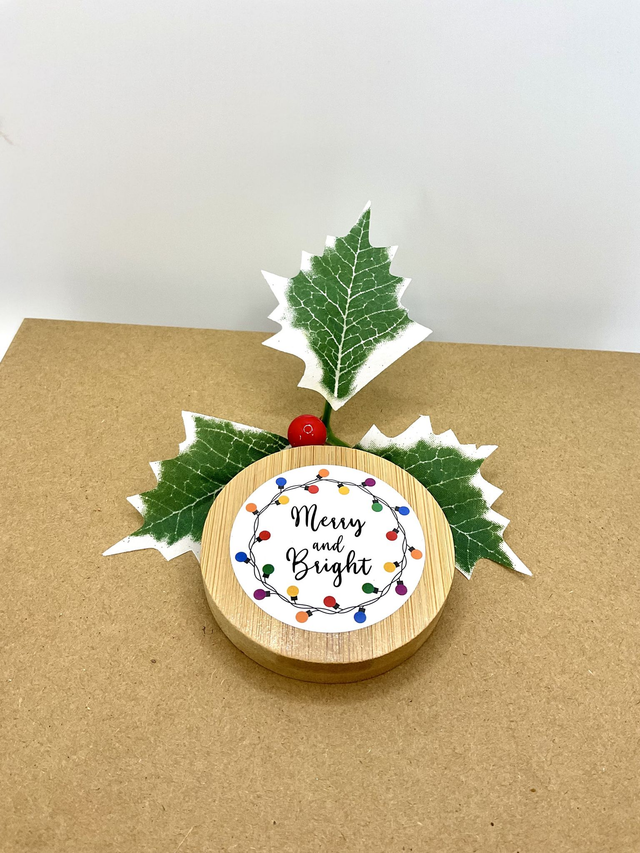 Magnetic bottle opener. Christmas design. Stocking filler.