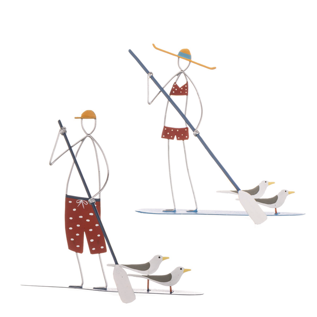 Paddle Boarder Sculptures