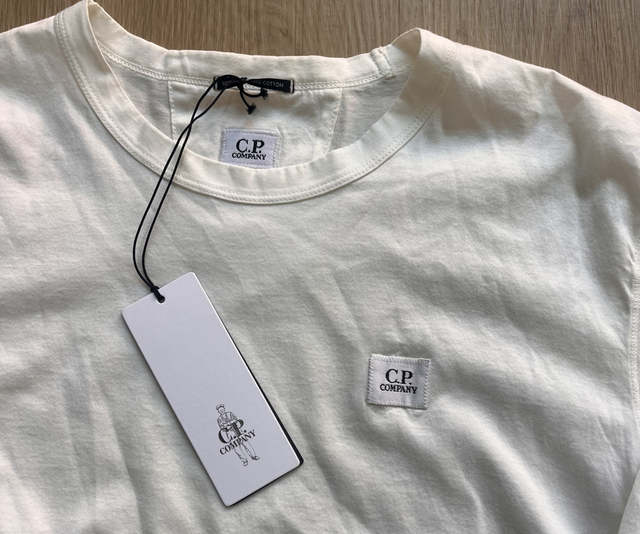 CP company longsleeve gauze white size L NEW