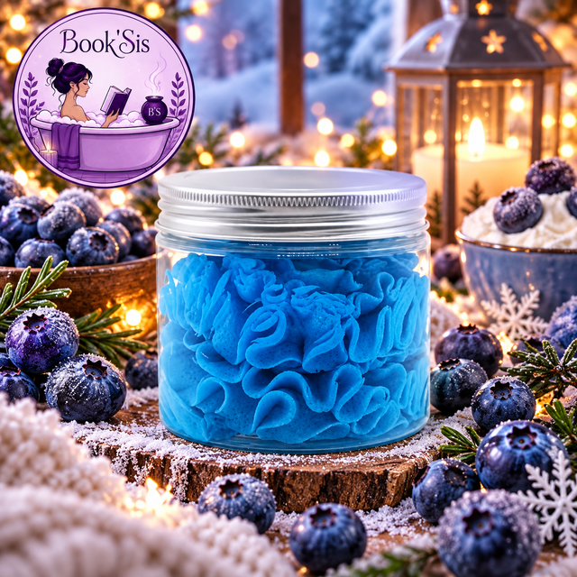 Savon fouetté " Myrtille "