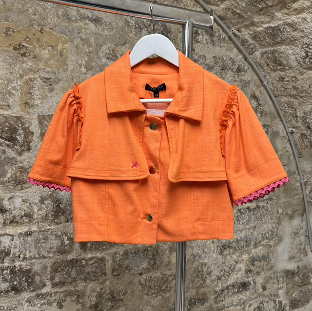 Orange bolero #0446