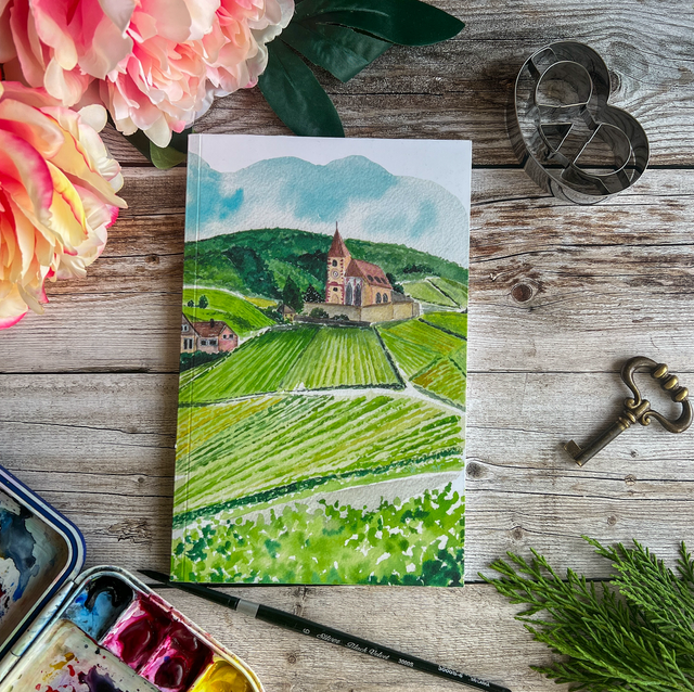 Carnet « vignoble alsacien » A5